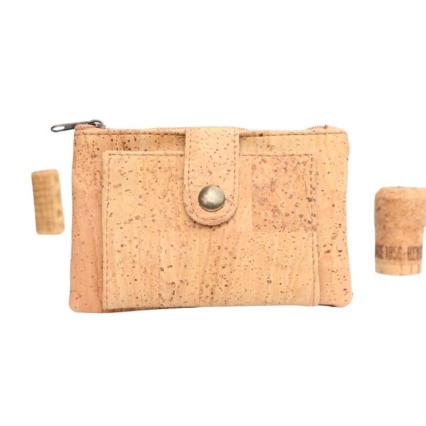LIVI classic kleines Kork Portemonnaie aus Naturkork