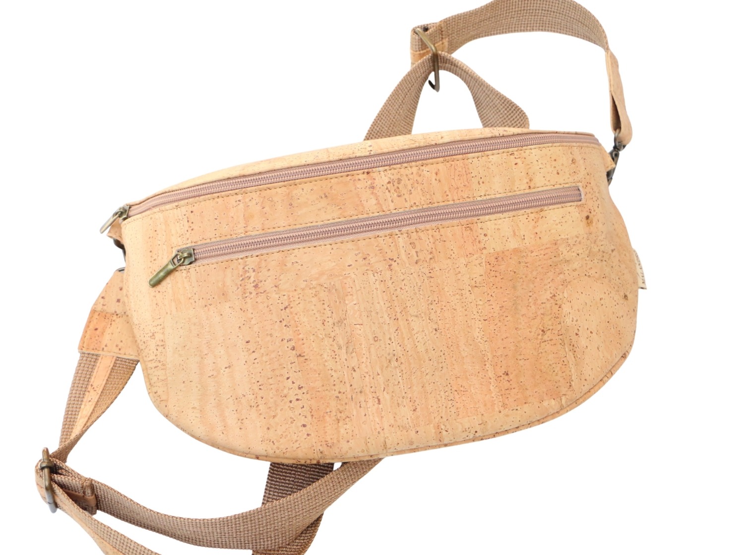 Große Kork Brusttasche PORTO XL classic